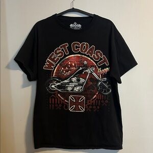 West Coast Choppers Black Graphic Tee